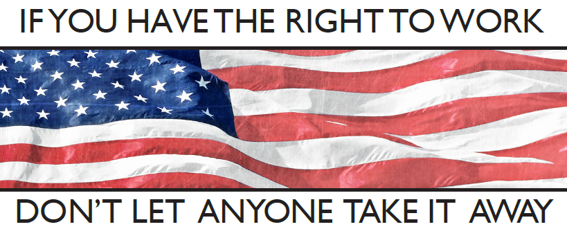 Right to work notice